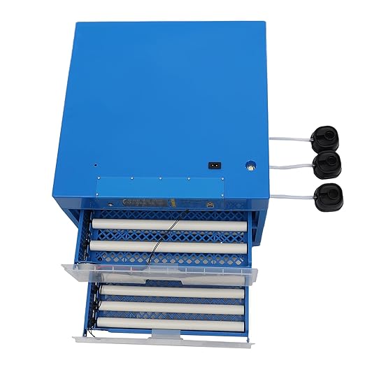 Egg Incubator,128 Eggs Incubator for Hatching Eggs,Automatic Egg Turning and Humidity Monitoring, Temp Auto-Control,for Chicken Duck Goose Quail Eggs