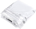 Yosoo Chicken Coop Tarp Cover, Windproof PVC Transparent Winterizing Coop Cloth with Grommets and Rope for Porch Fences, Terrace Fences, Courtyards, Roofs