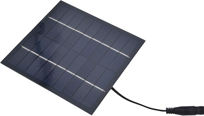 Luqeeg 10W Solar Powered Exhaust Fan, Single Fan Solar Panel Kit for Chicken Coops Greenhouses, with Applicable Scope for Household, Greenhouse, Material