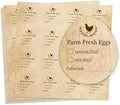 320 Pcs Egg Carton Labels, Washed or Unwashed Egg Sticker Collected Date Writable Irregular PET Adhesive Egg Packaging Sticker for Box Container Carton Farm Supplies, 2x1.7 Inch
