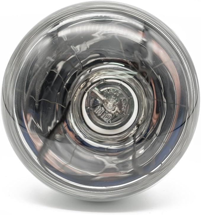 Heat Lamp Bulb Clear Infrared Light Bulb 250 Watt Hard Explosion-Proof Glass for Chicks, Poultry, Bathroom, Food Heating, Light Therapy (120V,250W)