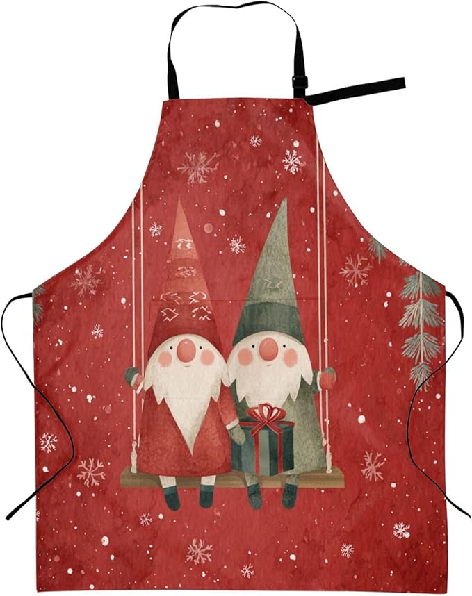 Shark Jumping Home Aprons 2 Pockets 33"×28" for Men Women, Ocean Sea Waterproof Kitchen Cooking Bib