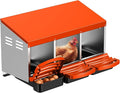 Chicken Nesting Boxes, Roll Away Laying Nest Box for Hens, Galvanized Steel with Removable Egg Drawer, Protects Eggs, Easy Egg Collection, for Chicken Coop, 3 Compartments