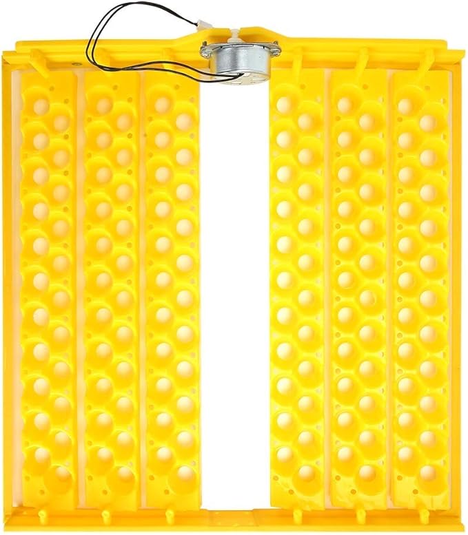 Yosoo 132 pcs Egg Incubator Tray and Automatic Egg Turning Tray for 110V Automatic Egg Incubators Incubation Accessory