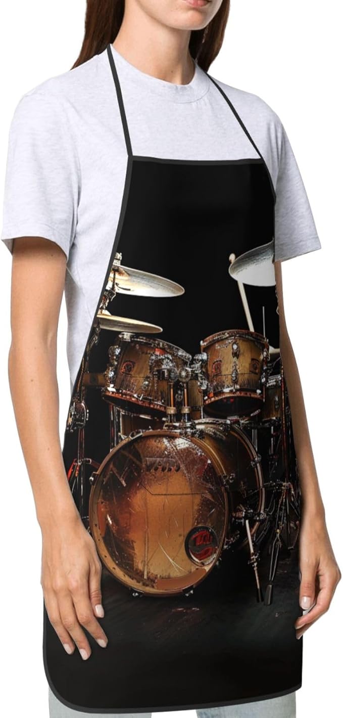 Cute Colorful Dog Paw Printed Unisex Bib Aprons BBQ Cooking Kitchen Aprons for Women Men Chef