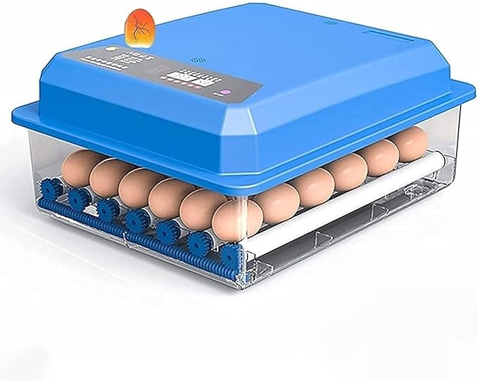 30 Eggs Incubator Automatic Turning and Digital LED Display Temperature Control Hatching Poultry for Chickens Ducks Goose Birds