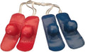 A.D.P. Rooster Booster Protection Chicken Mitt Safety Poultry Bird, Botas para GALLOS BREEDING Supplies 2 Pairs Color Blue & Red, Leg Protect & Care, Handmade