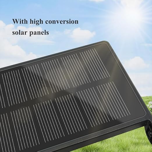 12V DC 1.8W Solar Charging 4.72-inch Fan Provides Exhaust Ventilation and Cooling for The pet House