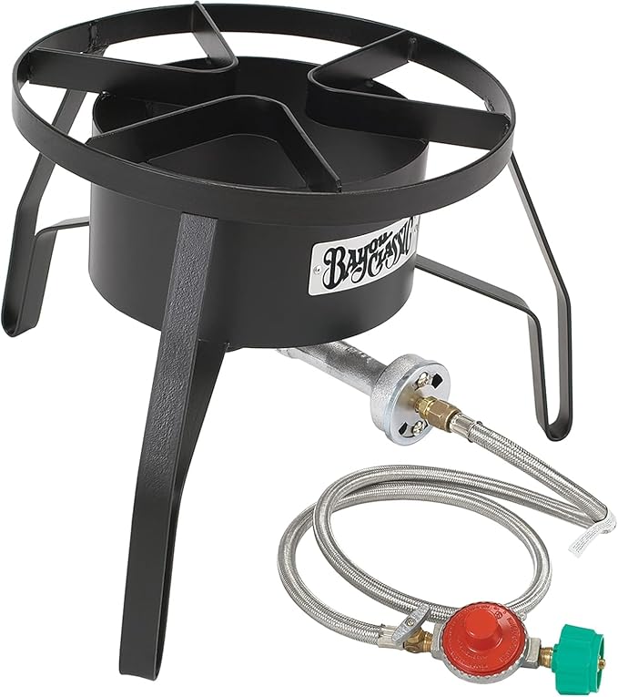 Bayou Classic 3016 30-Quart Outdoor Turkey Fryer with Basket and Fry Pot