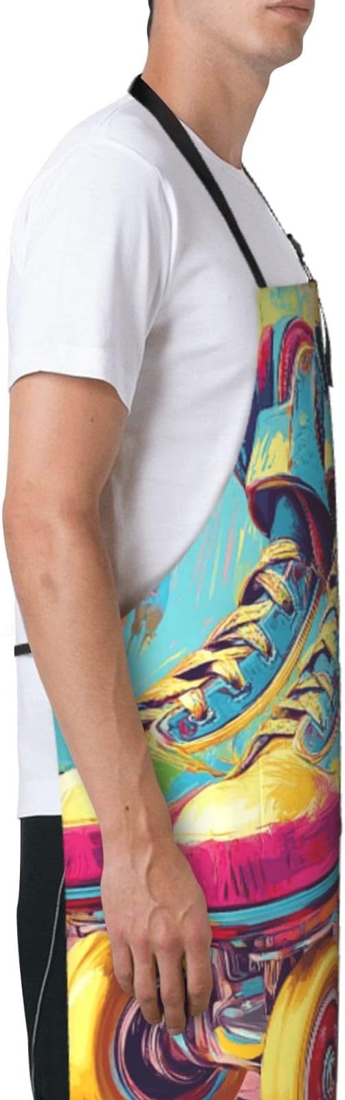 Waterproof Aprons for Women Men Adjustable Bib Tractor farm Apron Chef Cooking Aprons for Kitchen