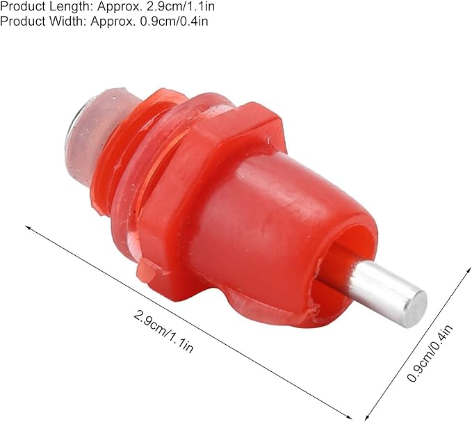 Chicken Waterer Nipples, 100Pcs Automatic Chicken Waterer Poultry Waterer Poultry Drinking Nipples Chicken Water Feeder Water Saving Outdoor Poultry Watering System