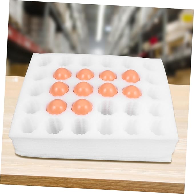 Luxshiny Egg Crate Storage Tray for Eggs Shock-absorbent Packaging Container for Safe Transport for Home Farms and Supermarkets
