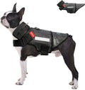Dog Protection Vest Harness Built-in Bendable Lightweight Steel Plate Against Attacks by Coyote, Hawk, Raptor, and Birds of Prey