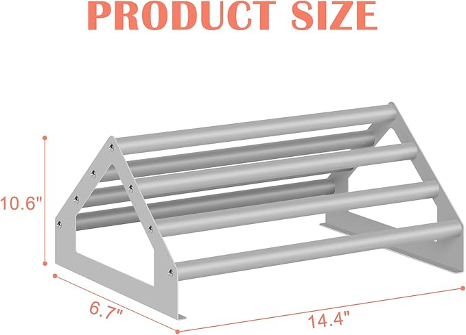 2 Pack Chick Perch Chick Toys for Brooder Chick Chicken Roosting Bar for Coop Chick Jungle Gym Perch Stand for Baby Chick, Easy to Assemble and Clean, Indoor/Outdoor Use, Large