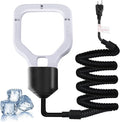 Magoog 500W Chicken Water Heater, 50Gal Chicken Water Deicer for Plastic Waterer, Liverstock Water Heater, Cast Aluminum Submersible De-icer, Bird Bath Heater with Built-in Thermostat Control