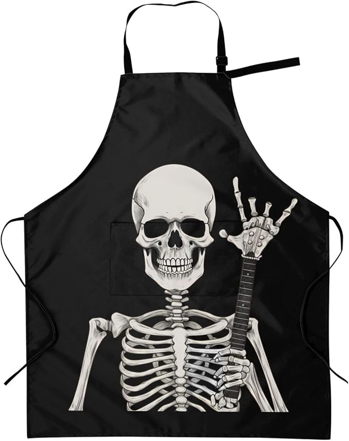 Shark Jumping Home Aprons 2 Pockets 33"×28" for Men Women, Ocean Sea Waterproof Kitchen Cooking Bib