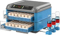 Egg Incubator with Automatic Turning and Humidity Control - Digital Display for Hatching Chicken, Duck, and Quail Eggs - Adjustable Capacity for