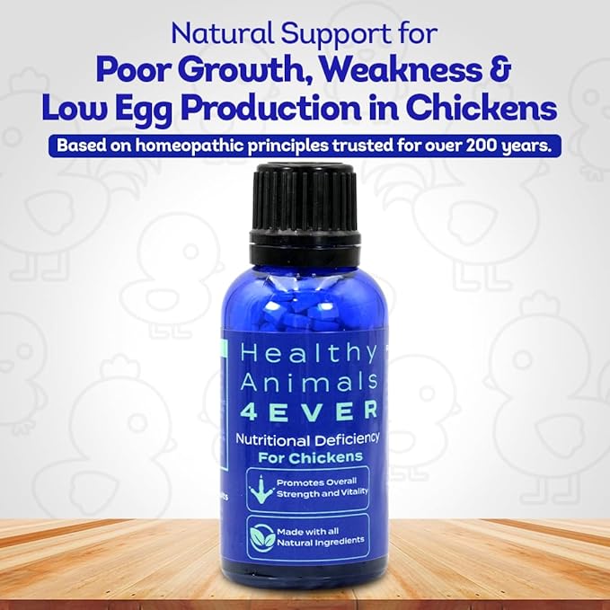 HA4E - Chicken Nutritional Deficiency Supplement - Supports Balanced Nutrition & Health - Highly Effective, Natural Homeopathic Tablets - 300 Count