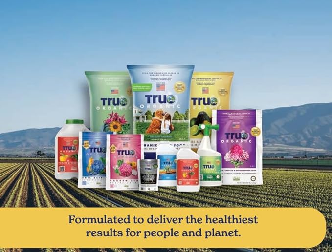 True Organic Bone Meal – Organic Fertilizer for Growth, Flowering, and Fruit Production – 3lb Bag Covers 61 Sq. Ft.- Case of 6