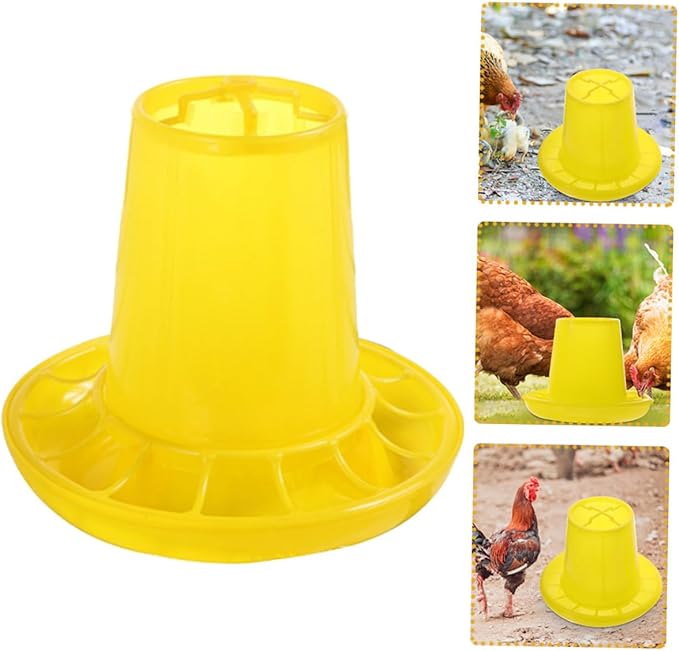 Hanging Chicken Feeder Chick Waterer Automatic Feeder for Chickens Plastic Feeding Holder