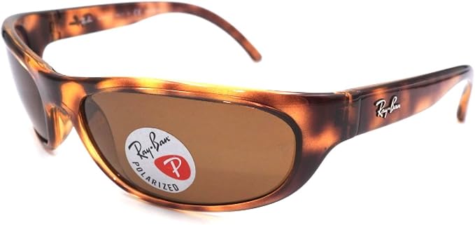 Ray-Ban Man Sunglasses Black Frame, Green Lenses, 60MM