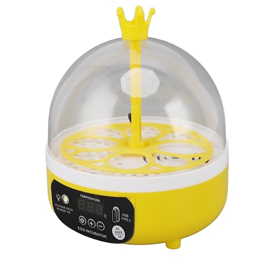 8 Egg Incubators for Hatching Eggs, Chicken Egg Incubator with Manual Egg Turning and Humidity Control, Smart Incubator for Hatching Eggs, Chickens, Ducks, Quail, Goose Eggs