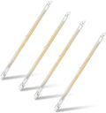 400W Chicken Coop Heater Bulb, Replacement Bulb Accessories for Chicken Heat Lamp, Brooder Heater Tubes for Chicks, Poultry, Pets, 4 Pack