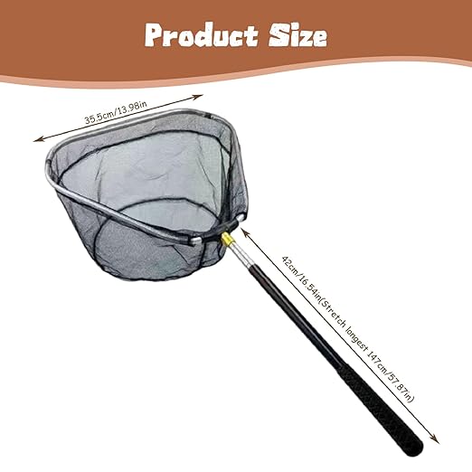 Chicken Net Catcher Retractable Long Foldable Thicken Chicken Netting Farm Tools Suitable for Catching Poultry Turkeys Geese