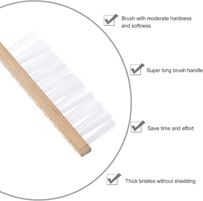 Angoily 6pcs Bird Cage Cleaning Tools Set Pet Parrot Brush and Shovel for Efficient Cage Maintenance Random Bird Poop Scraper Brush