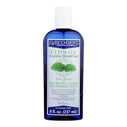 Eco-Dent Dailyrinse Mouthrinse - Mint - 8 oz