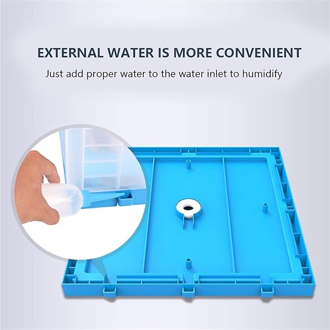 192 Digital Egg Incubator Automatic Turning Temperature Control with LED Candler for Hatching Chickens Ducks Goose Birds