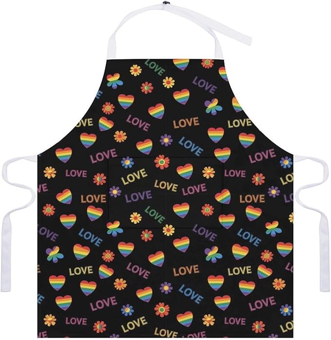 Chef Bib Apron for Restaurant, Anti-Stain with Pocket Adjustable, Cooking Dishwashing Lab Use