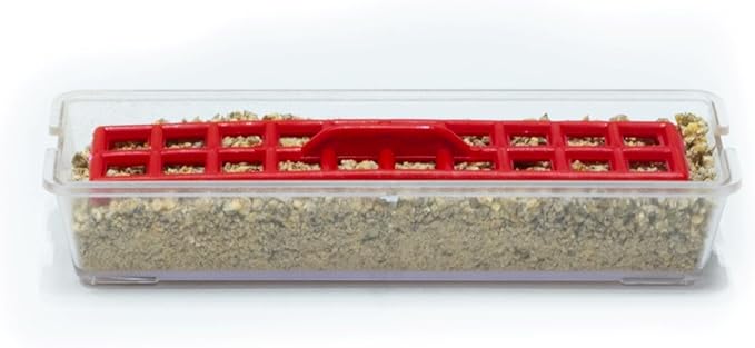 Hatching Time Starter Feeder, for Baby Chicks, Poults, Easy to Clean, Cimuka, Fits Hatching Time Chick Brooder, Durable, PP Plastic (Polypropylene)