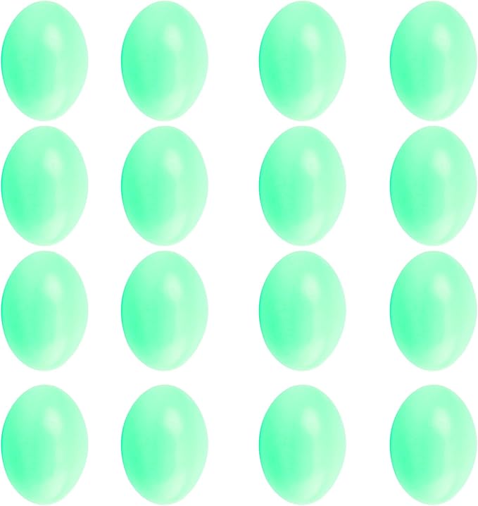 Wooden Fake Dummy Nest Eggs for Chicken Coop, 16 Pieces, Encourages Hens to Lay, Agricultural Training Tool
