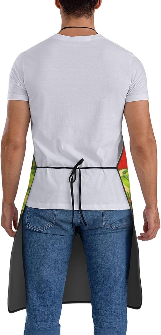 Aprons For Women Men With Pockets Adjustable Kitchen Chef Apron For Cooking Waitress Bbq Coffee House 28" L*21" W