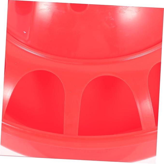 BESPORTBLE 1Set Reusable Chick Feeder Poultry Food Dispenser Easy to Clean Chicken Food Bucket Convenient Hanging Feeder for Brooder Box Chicks Space Saving Design