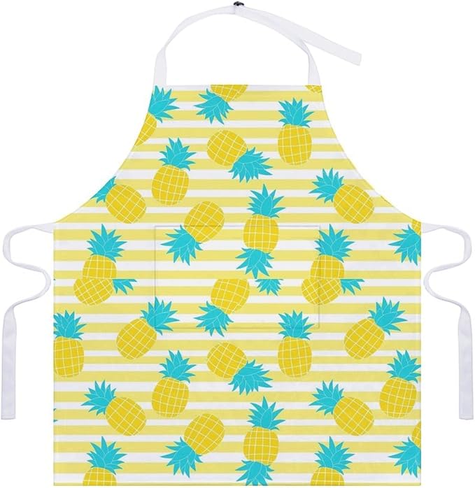 Chef Bib Apron for Restaurant, Anti-Stain with Pocket Adjustable, Cooking Dishwashing Lab Use