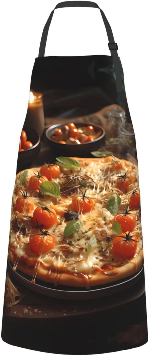 Tyrannosaurus rex Heavy Duty Waterproof Apron with Pockets for AdultsResistant Grilling, Gardening, Painting