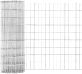 Fencer Wire Welded Wire Fence 12.5 Gauge, Galvanized Welded Fence Wire Roll, Mesh Size 2-Inch x 4-Inch, Hog Wire Fencing Cage, Multiple Use for Home Improvement & Animals Enclosure (2ft. x 50ft.)