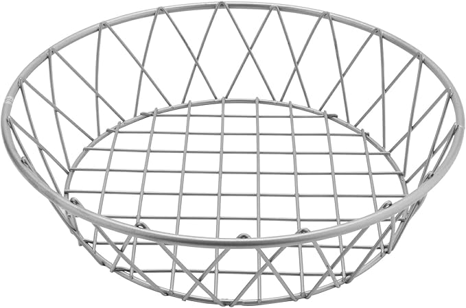 G.E.T. IR-905 Gray 12 Deep Iron Powder Coated Wire Baskets Collection