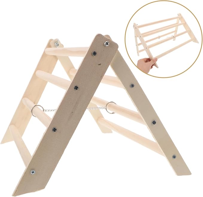 Chicken Roosting Bar for Chicks Wooden Perch Stand for Poultry Habitat Easy to Clean Compact Design for Chickens and Coop Enrichment
