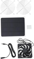 ibasenice 1set Solar Panel Chicken Coop Fan Small Exhaust Fan for and Greenhouse Cooling Easy to Install for Aeration