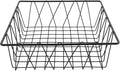 G.E.T. IR-912 12" Square Wire Basket, 4" Deep, Iron Powder Coated