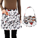 Apron For Egg Collecting Plus Basket Set, Housewife Farmhouse Kitchen Workwear, Long-Lasting Canvas Egg Gathering Carriers, Apron With Twelve Pockets And Basket With Seven Pockets
