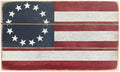 Farmisms 5x3 Inspirational Wooden Rustic Country Signs for Country Farm Living –Betsy Ross Flag