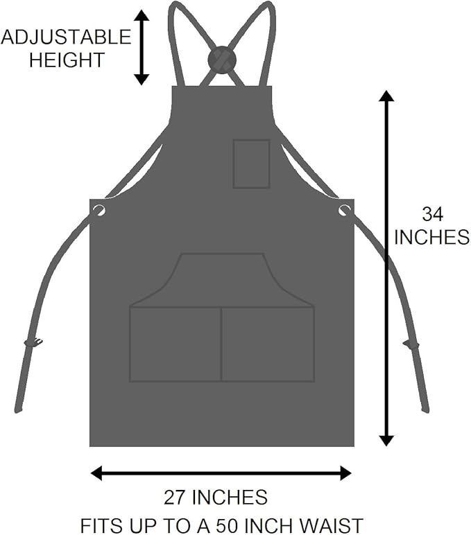 Hudson Durable Goods - Woodworking Edition - Waxed Canvas Apron - Brown