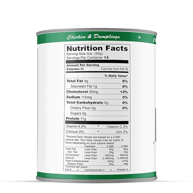 Werling & Sons Canned Chicken 28 Oz– Fully Cooked, Ready to Eat | Premium Quality, Recipe-Ready Canned Meat | 5-Year Shelf Life | Pantry Staple for Camping, Survival & Emergency Use | Made in USA | Pack of 12