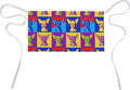 Unisex Chef Waiter Apron Waist Half Short Serving Aprons with 3 Pockets