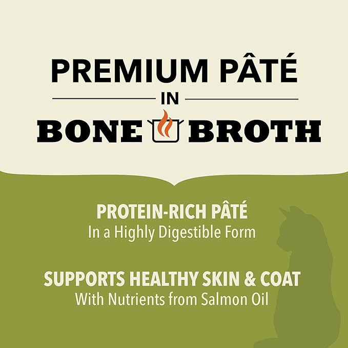 ACANA Premium Pate Kitten Wet Cat Food in Bone Broth Chicken + Tuna Recipe 3oz Cans (24 Count)
