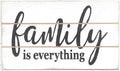 Farmisms 5x3 Inspirational Wooden Rustic Country Signs for Country Farm Living –Family is Everything